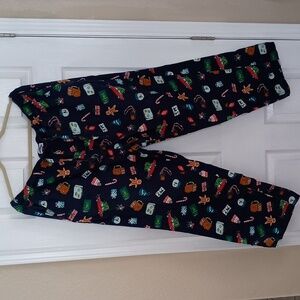 Men's Old Navy Holiday Print Cotton Pajama Pants b580